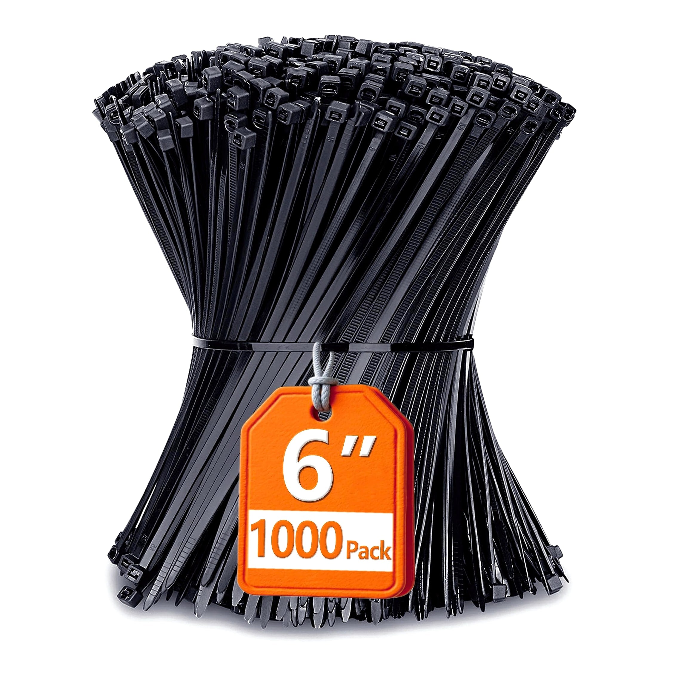 ANOSON Zip Ties Assorted Sizes 400 Pack Cable Ties UV Resistant