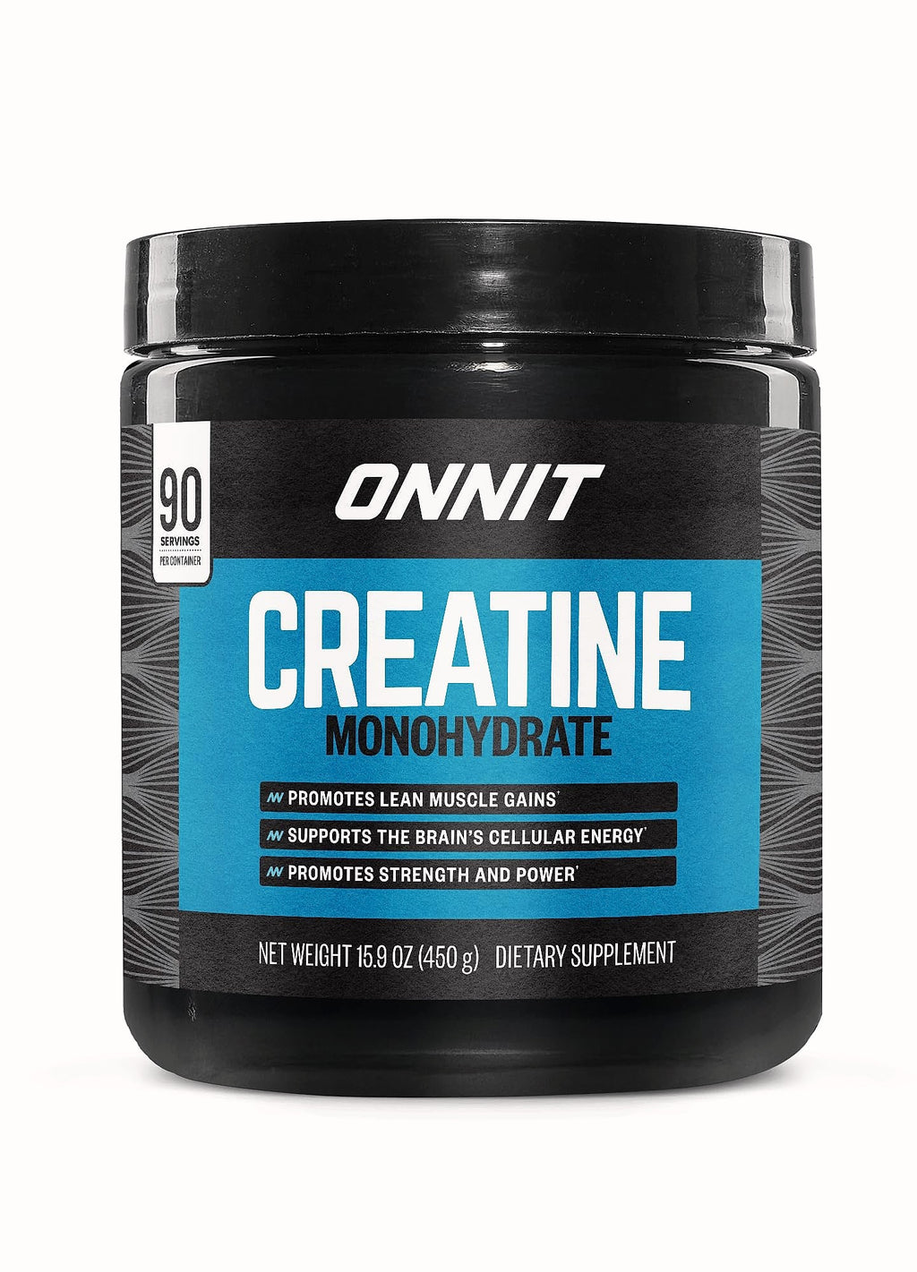 ONNIT Creatine Monohydrate Powder, 5g, IGEN Non-GMO