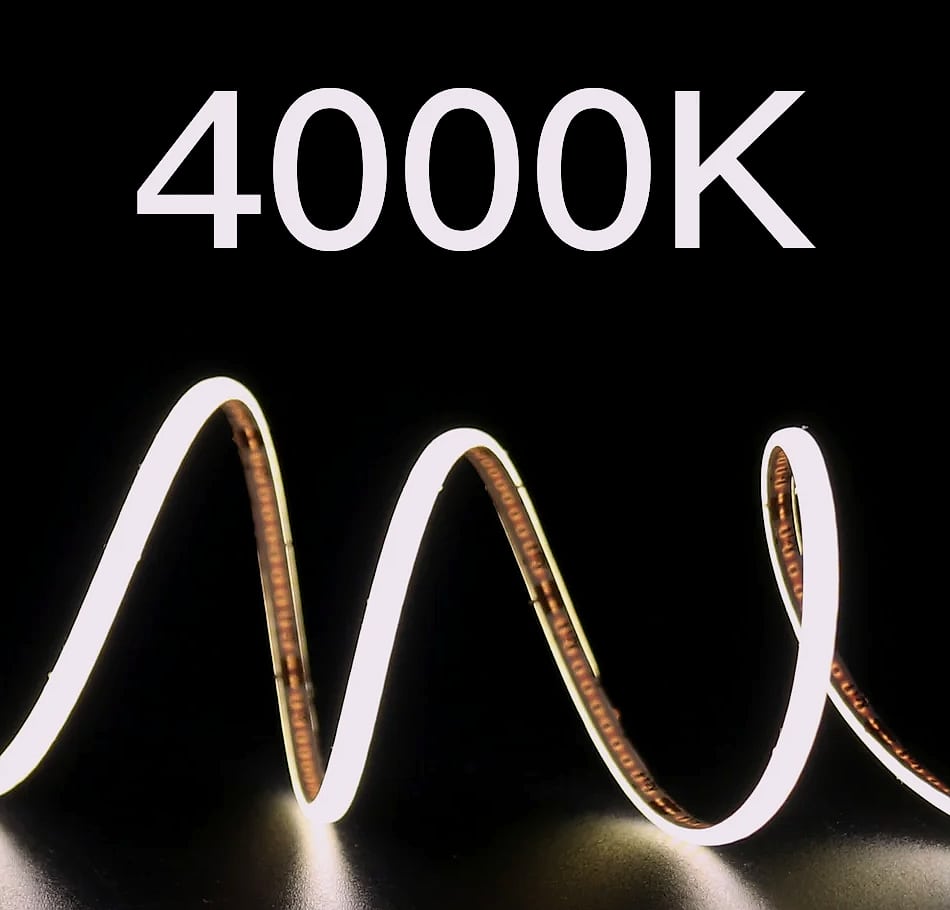OCONA 3mm COB LED Strip Lights 480 LEDs/m DC 12V