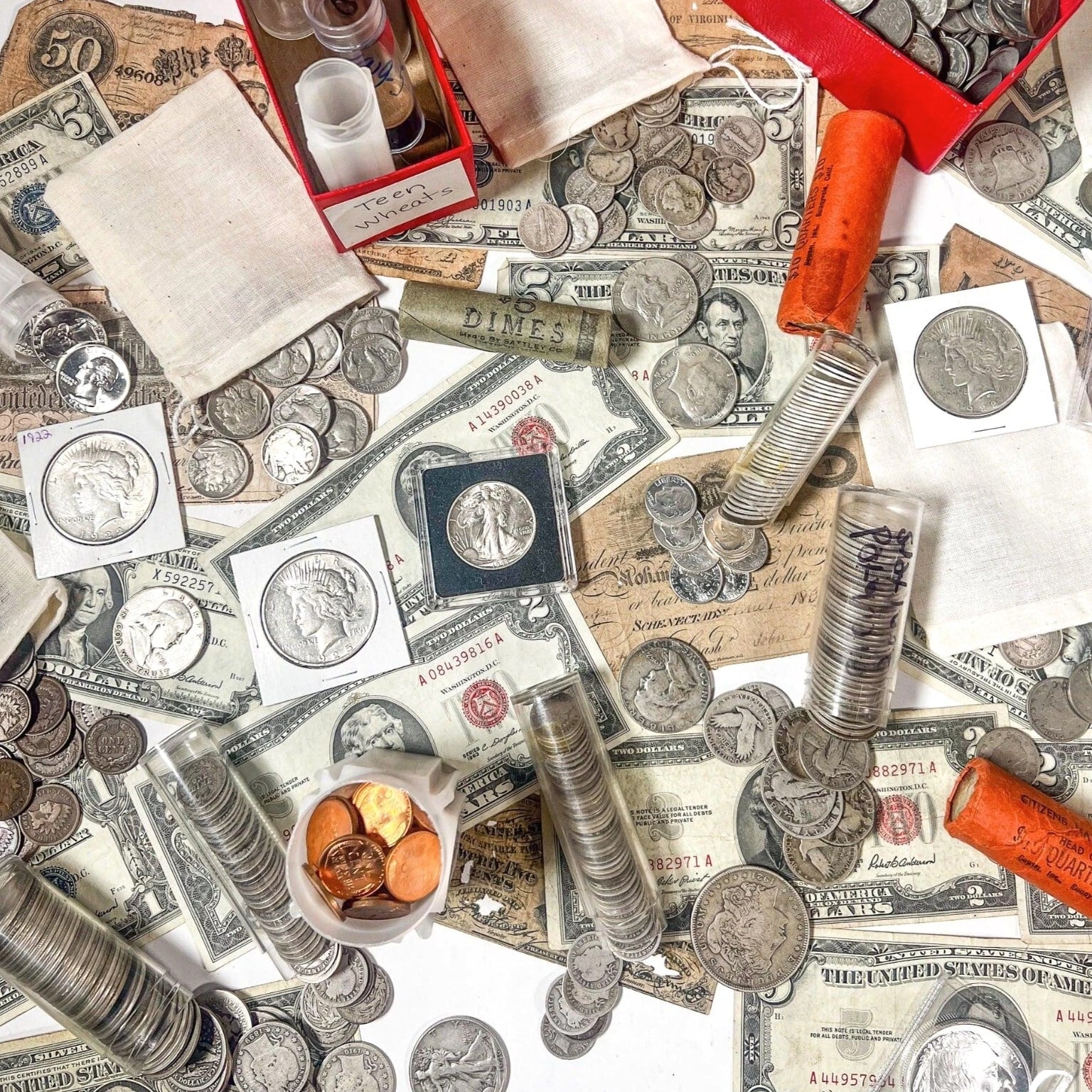 Vintage US Coin Investment Mixed Lot | LIQUIDATION ESTATE SALE | US Silver Coins