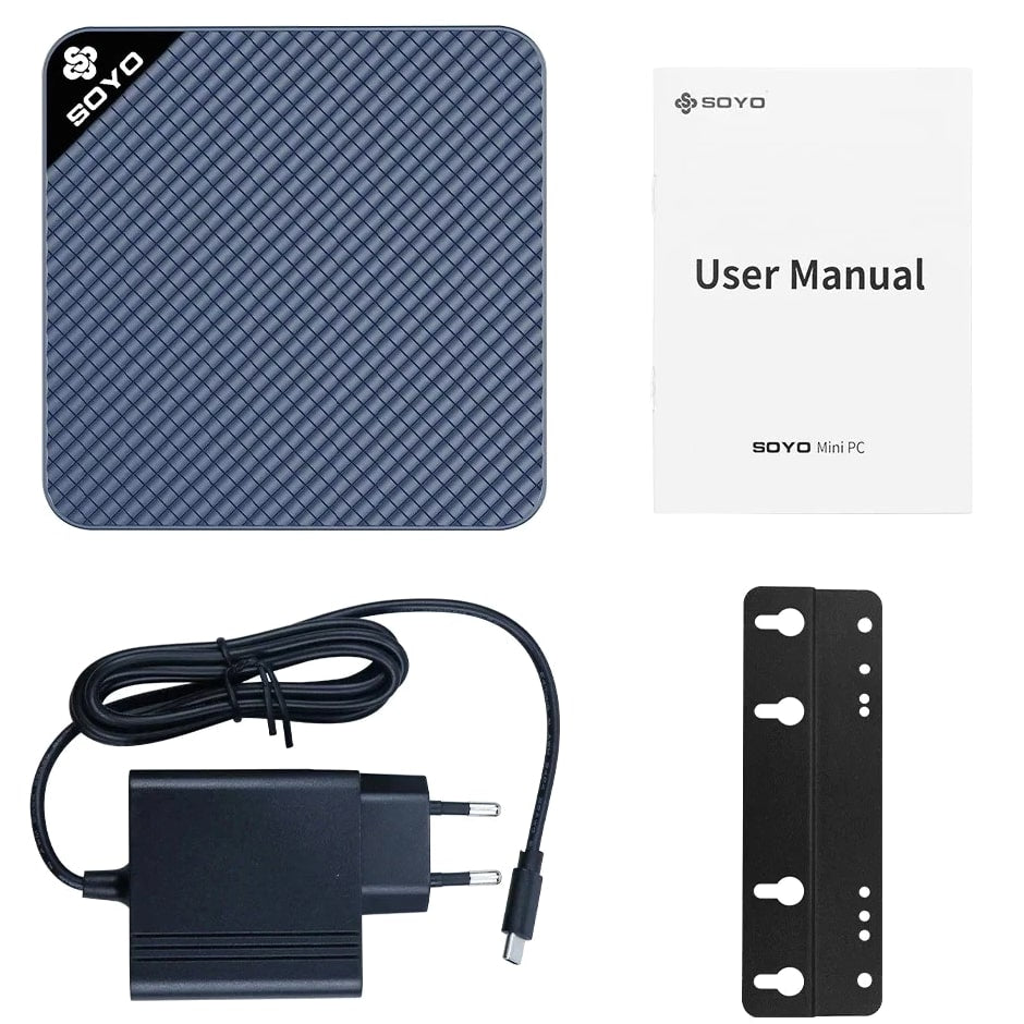 SOYO M4 Mini PC Intel N150 12GB DDR5 512GB SSD WiFi 5 BT5.0 Windows 11 Pro