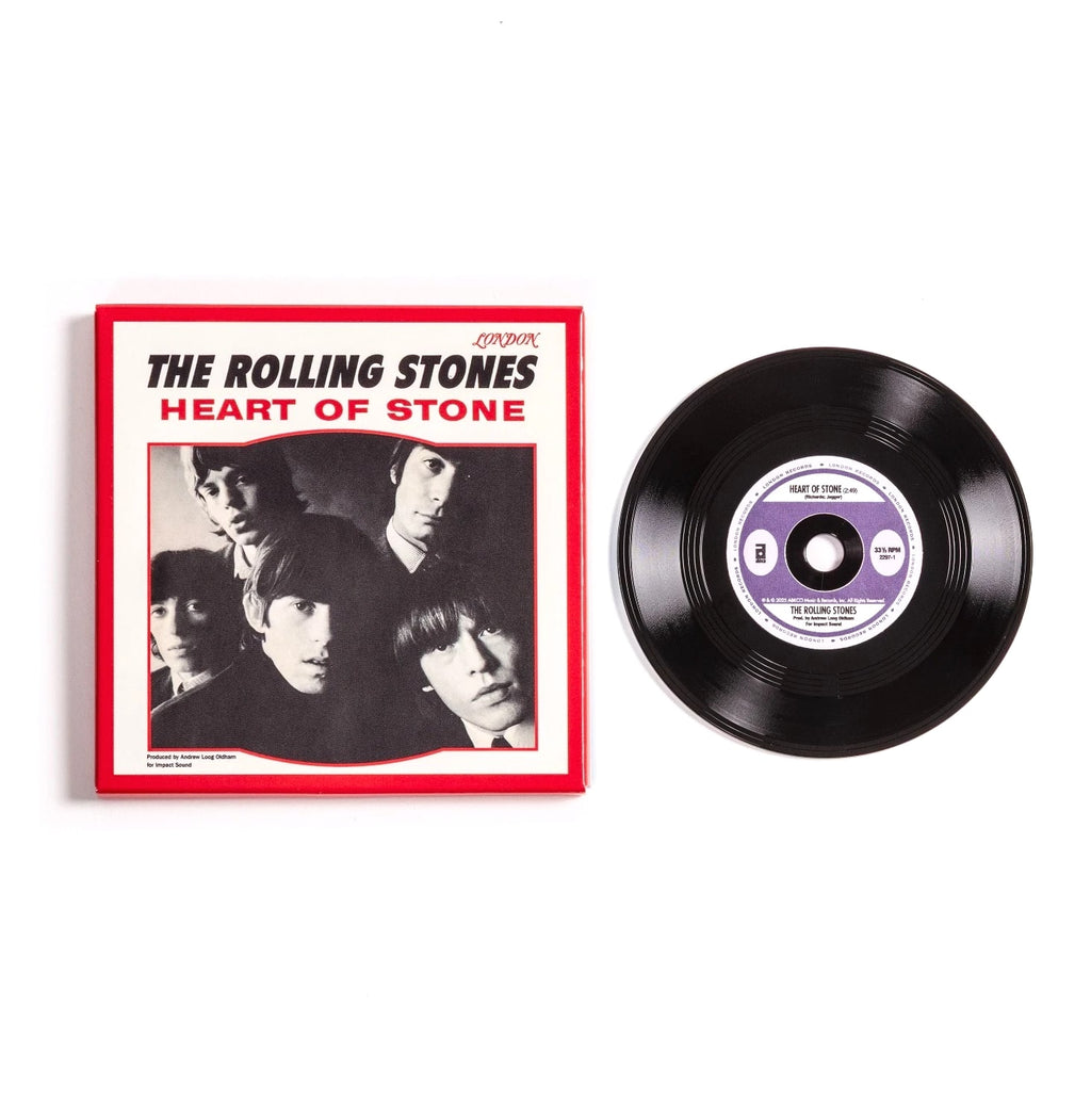 Crosley Rolling Stones RSD3 Turntable with Crate and Six 3-Inch Singles