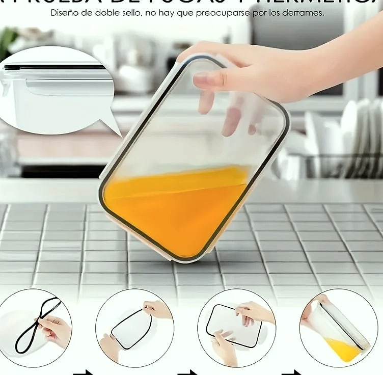 48-Piece BPA-Free Food Storage Container Set with Airtight Lids