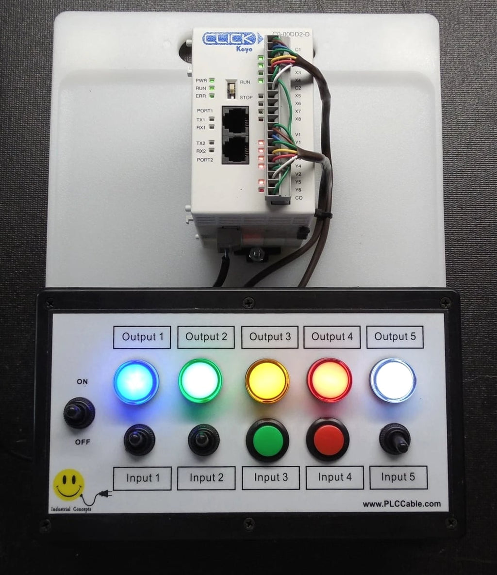 Automation Direct PLC Trainer - Click (Koyo) Training