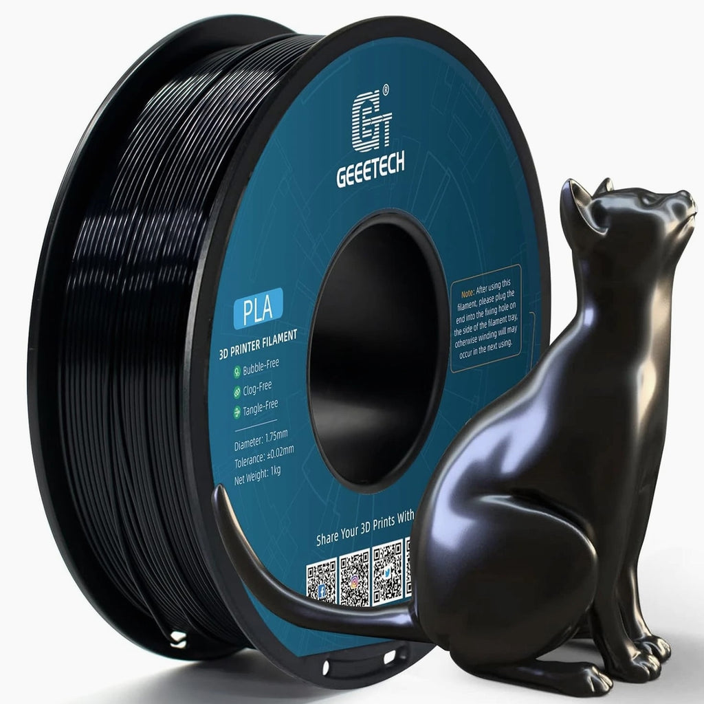 Silk PLA Filament 1.75mm for 3D Printer, Shiny Metal-Like 3D Filament 1Kg