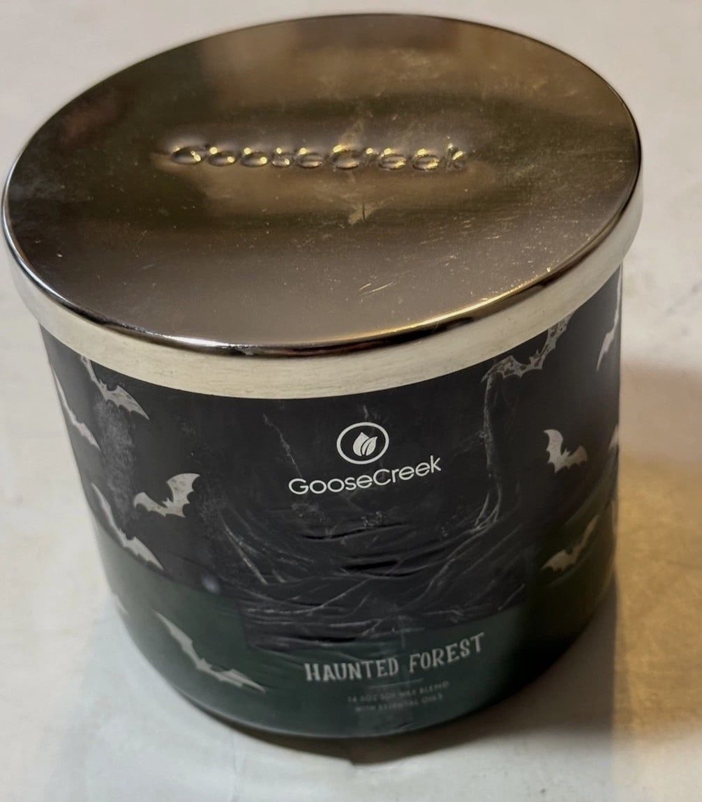 Goosecreek Haunted Forest 3-Wick Candle - New