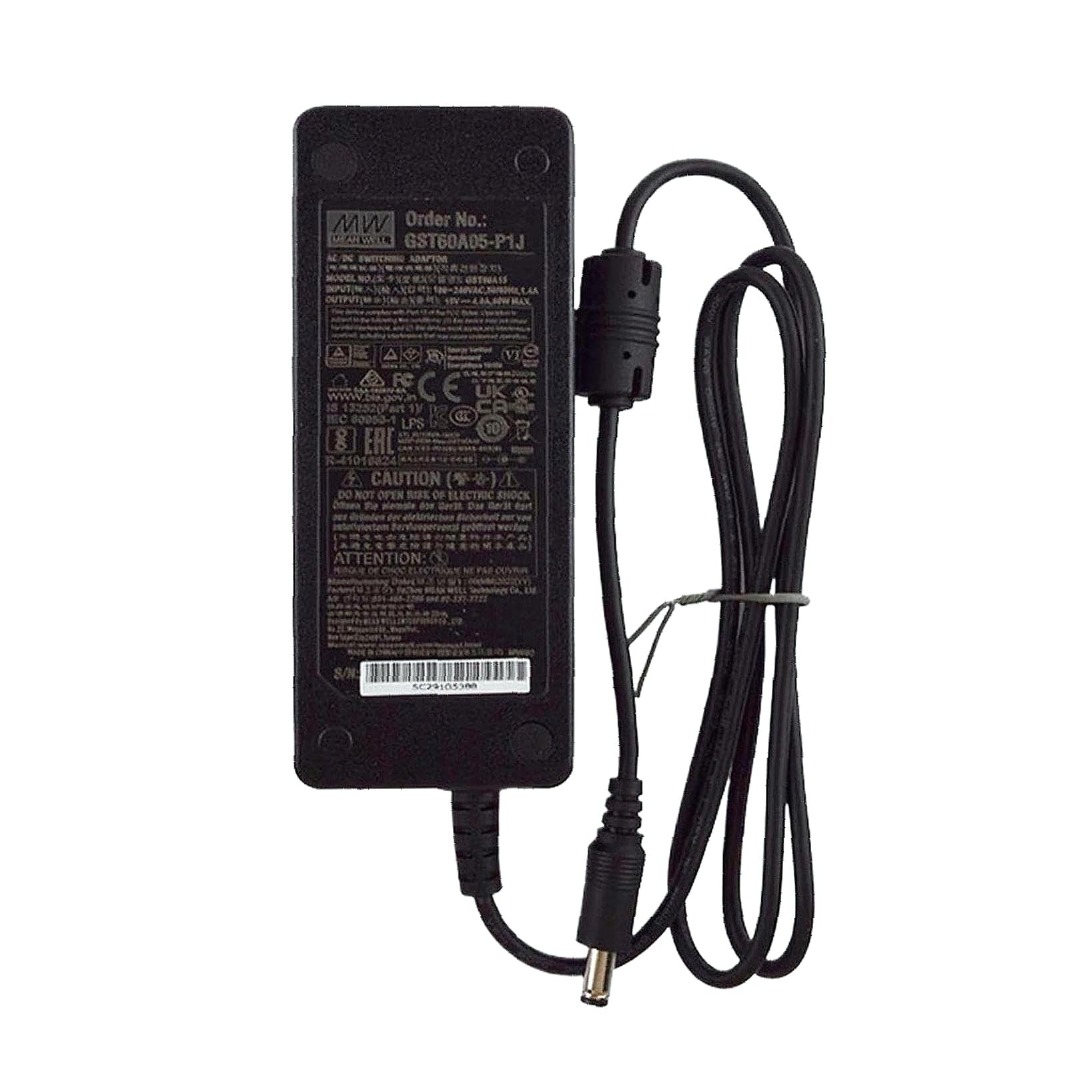 MEAN WELL GST60A05-P1J 5V 6A 30W Regulated Power Supply