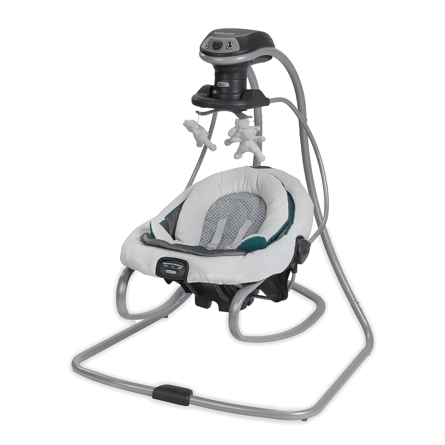 Graco Duetsoothe Swing and Rocker with Removable Swing Seat and 6 Swinging Speed