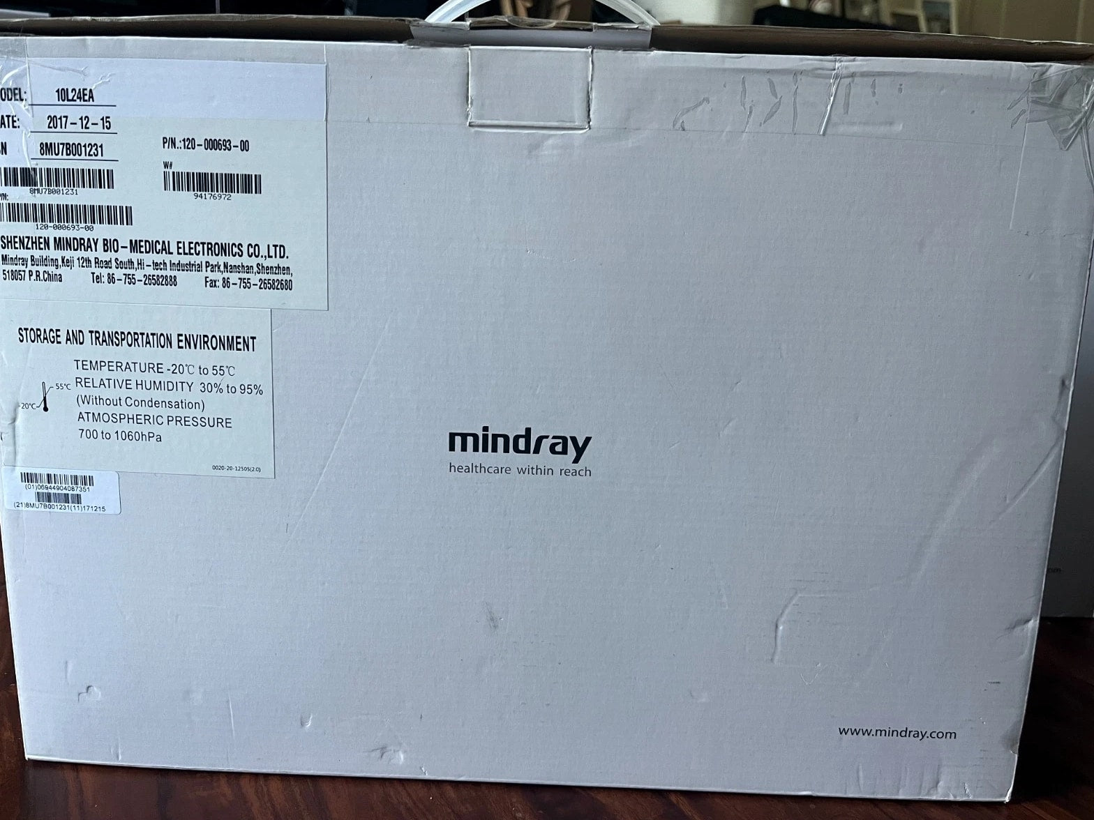 Mindray DP50 Portable Ultrasound Machine with Two Linear Probes