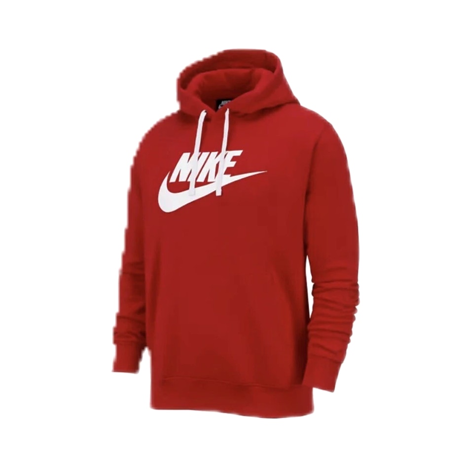 Nike Men's Hoodie Sportswear Club Fleece Active Graphic Pullover Sweatshirt