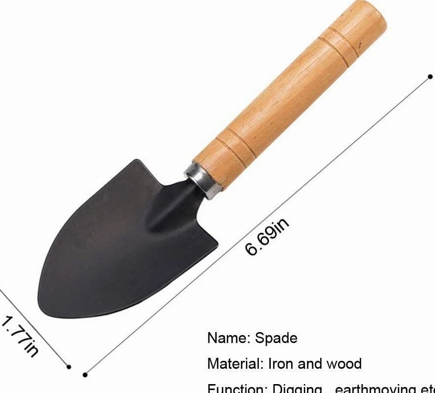 Home Gardening Tool Kit Mini Plant Garden Tools Spade Rake Shovel Piece Set Gift