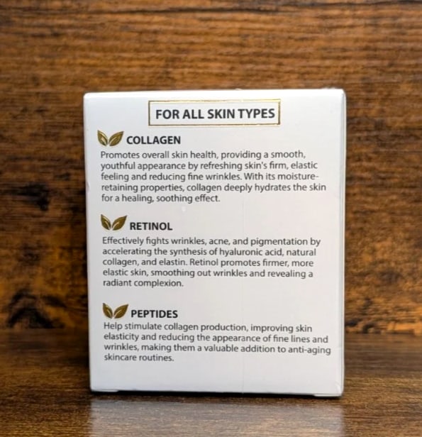 Collagen Peptides Retinol Lifting Firming Hydrating Anti-Aging Wrinkle Cream