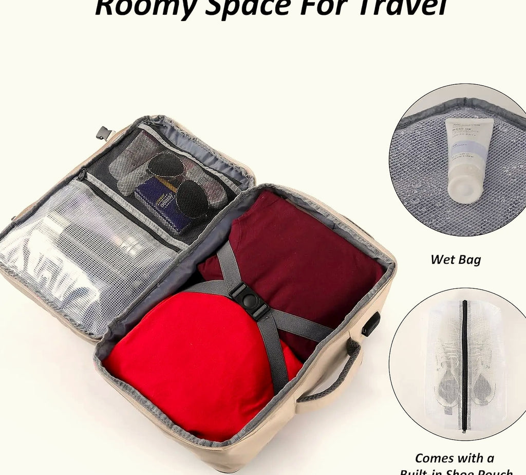 Women's Travel Backpack 15.6 Inch Laptop Carry-On with USB