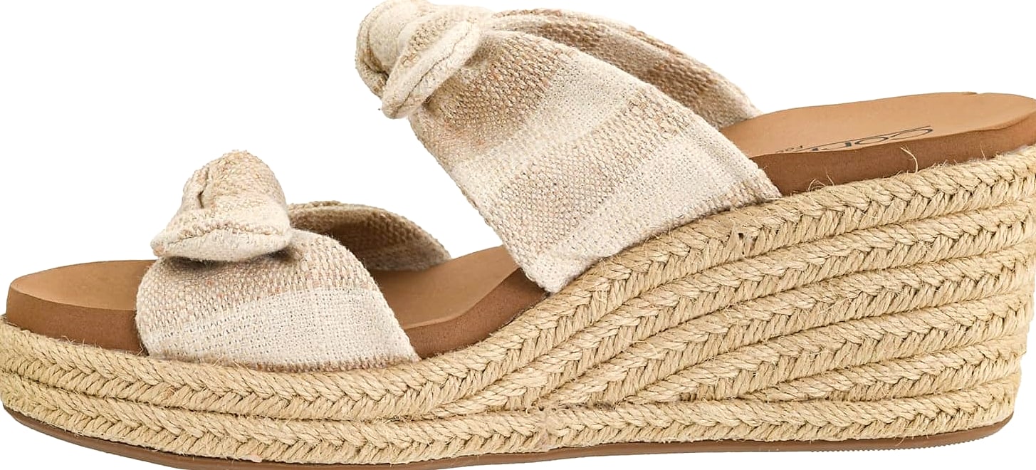 Corkys Footwear Women's Tie The Knot Wedge Sandal