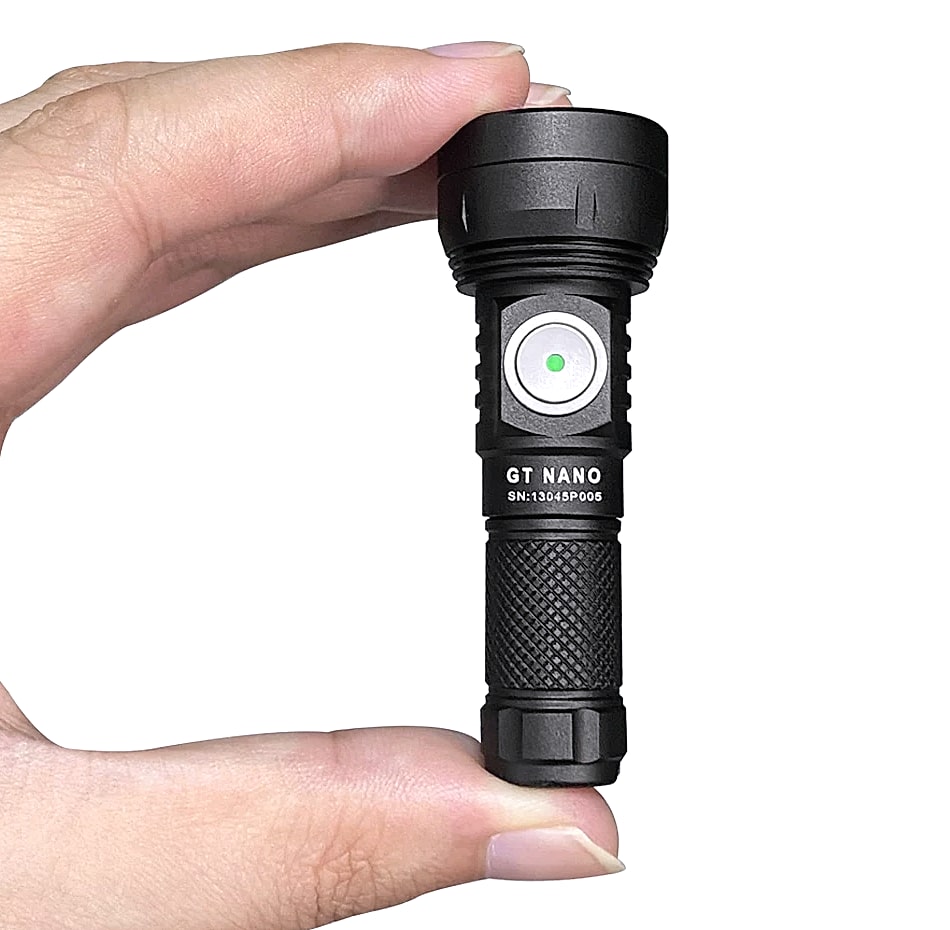 Lumintop GT Nano LED Flashlight 450m Compact Camping Light