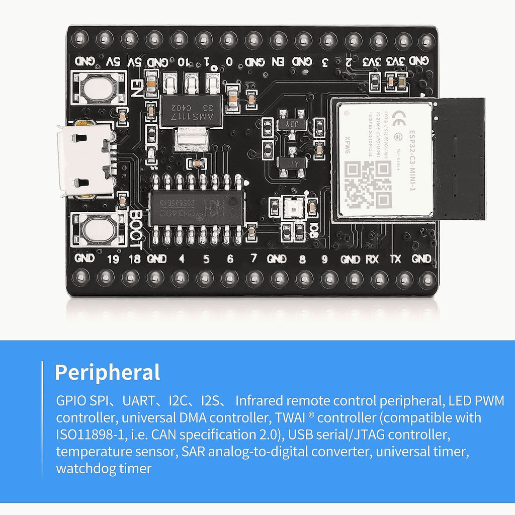 FancyWhoop ESP32-C3 Development Board with WiFi Bluetooth