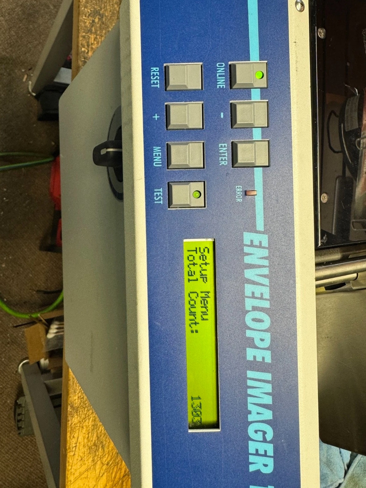 Rena Envelope  Imager 1.5 address Printer