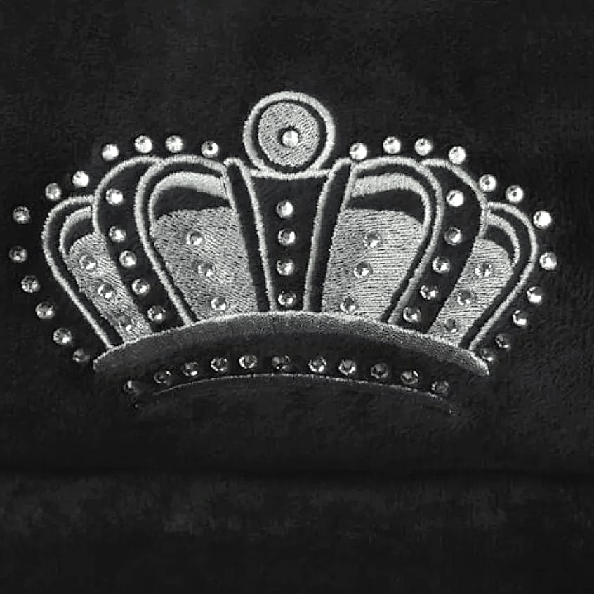 Crown Bling Small Pet Bed rose gold velvet orthopedic