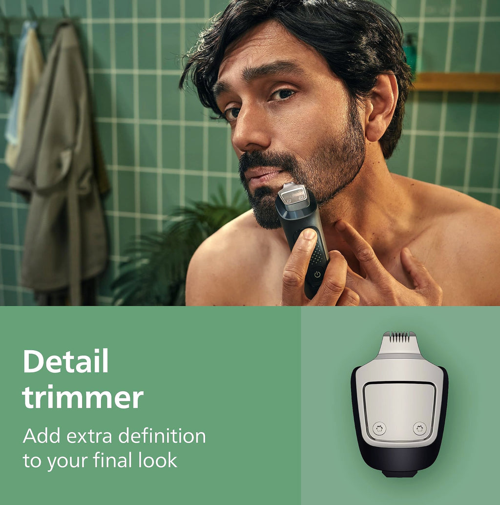 Norelco 3000 Series 13-in-1 Beard and Head Hair Trimmer MG3939/50