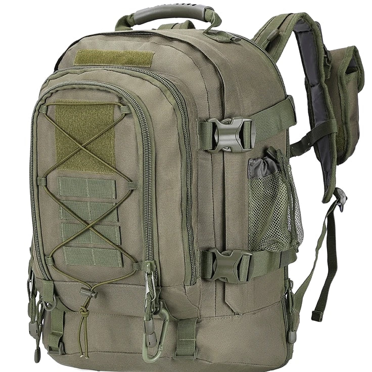 LQARMY 60L Tactical Backpack with MOLLE System