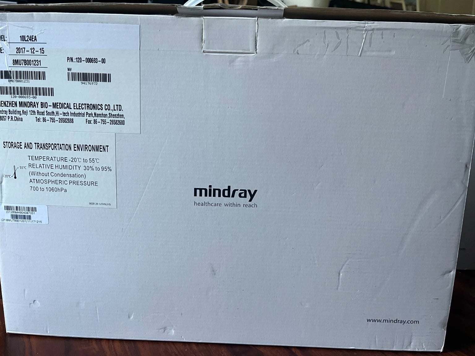 Mindray DP50 Portable Ultrasound Machine with Two linear probes