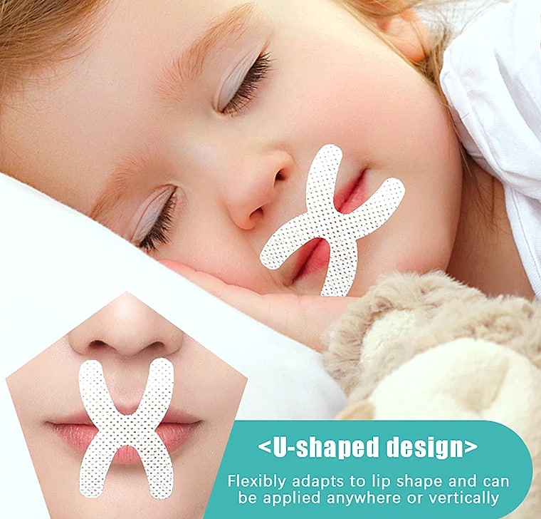 30-Pack X-Shape Mouth Tape Sleep Strips Anti-Snoring