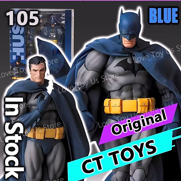 Hot Toys Mafex 105 Batman Hush Blue Version Action Figure