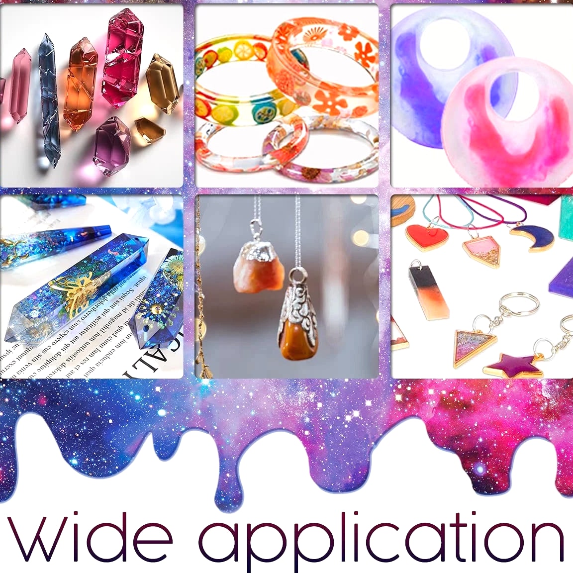 UV Resin Jewelry Making Kit with Silicone Molds UV Light,DIY Kits Jewelry Bra...