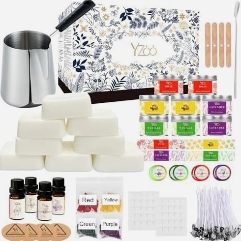 Complete Candle Making Kits for Adults Beginners, DIY Candle Supplies