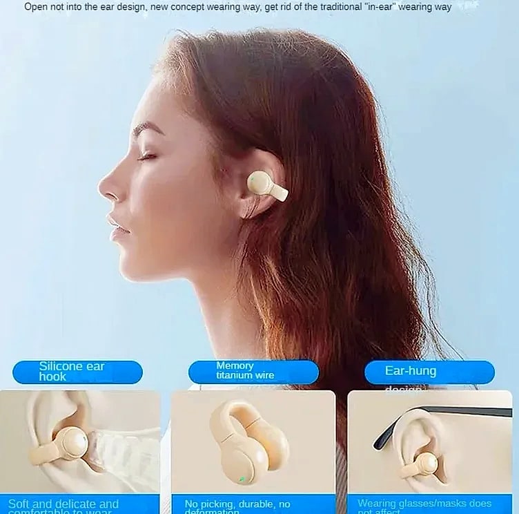 KaiAqua X51 Wireless Earbuds Bone Conduction Bluetooth