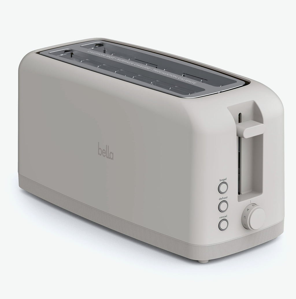 Bella 2 Slice Slim Toaster 900W with 10" Long Slot