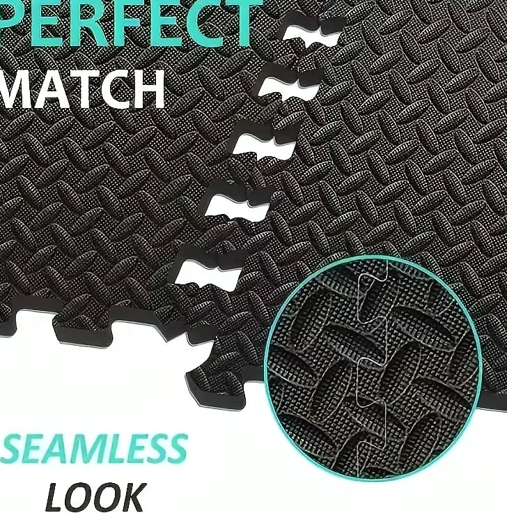 30x30cm Interlocking EVA Foam Gym Mat 16 Pieces Yoga Flooring