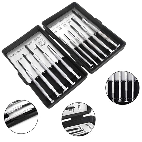 11pc Mini Precision Screwdriver Set for Electronics Watches Phone Repair Gadgets