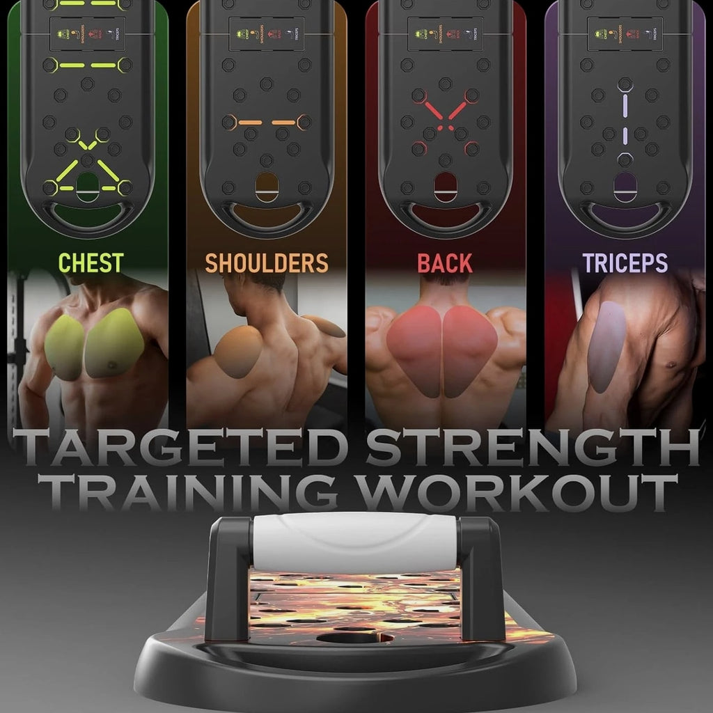 20-in-1 Push Up Board Home Gym Equipment with Handles Strength Training