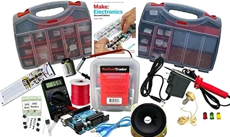 Make: Electronics 2nd Edition Ultimate Bundle - 3 Component Packs STEM Kits DIY