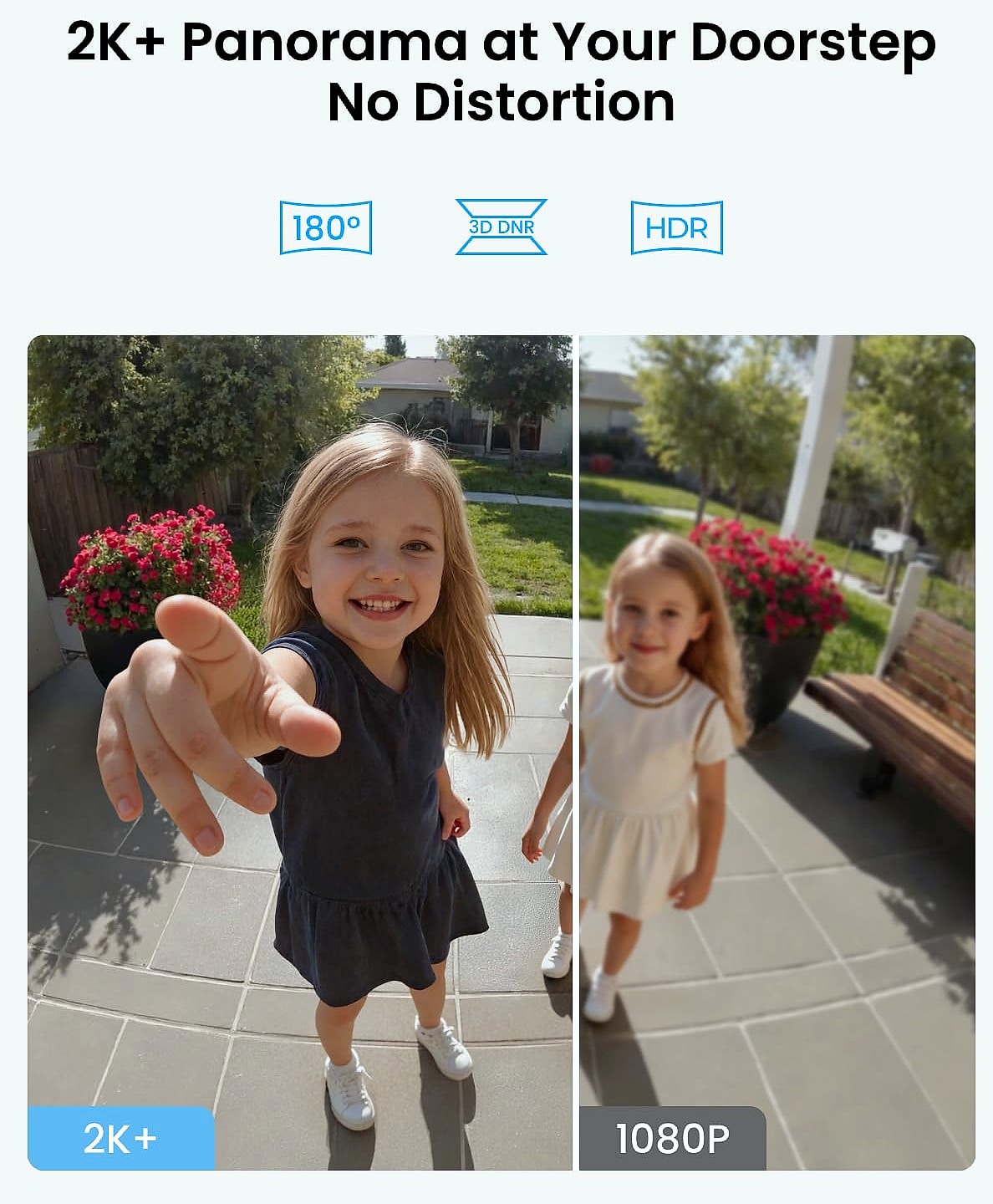 Reolink Video Doorbell WiFi Camera 2K Wired Security