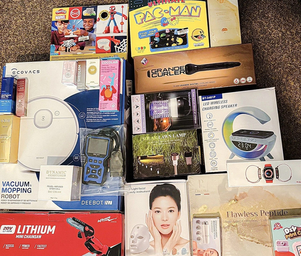🎉📦 Mystery Electronics, Gadgets, Beauty, Self Care, Clothing, and Much More!