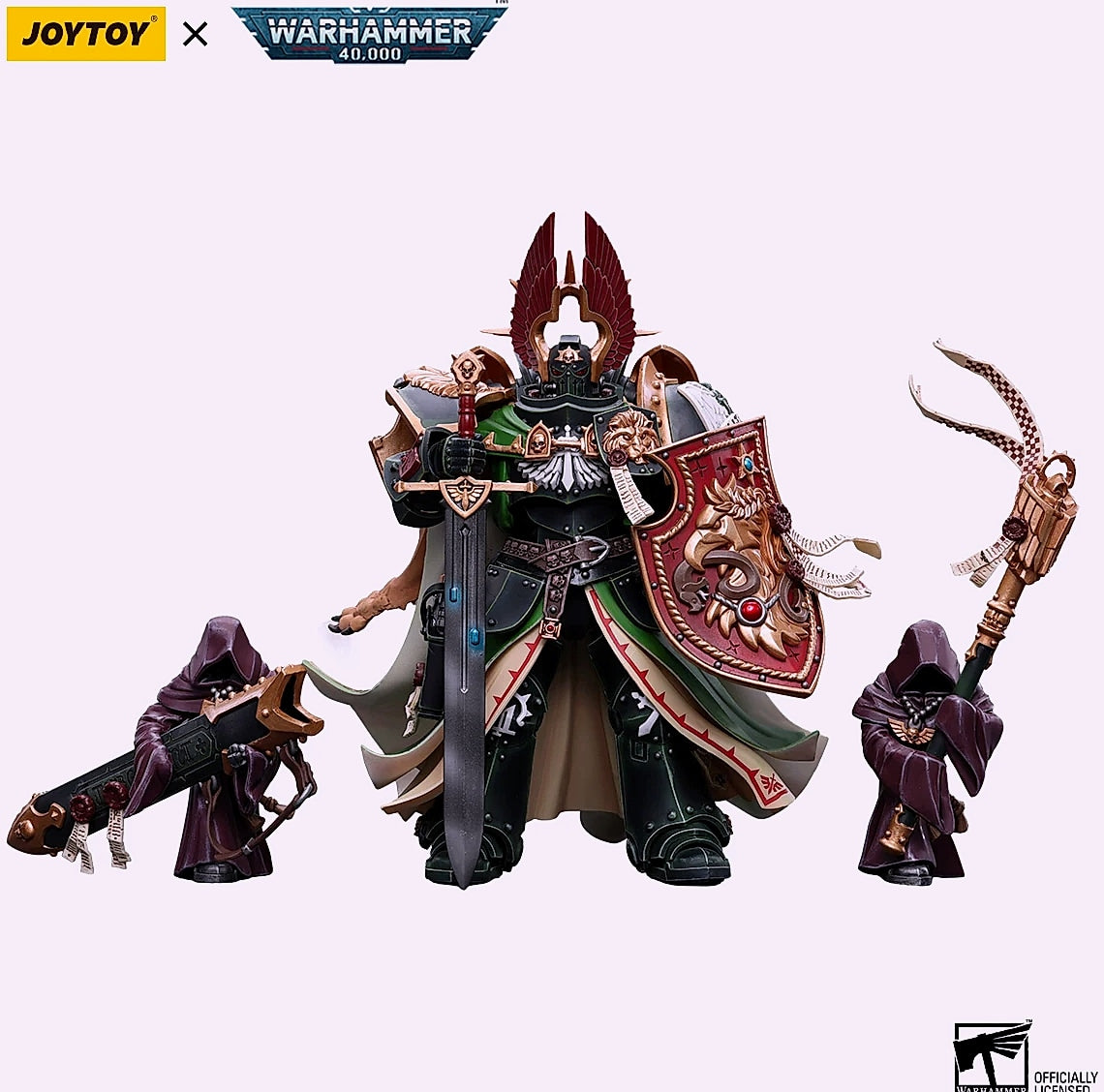 JOY TOY Warhammer 40K 1/18 Dark Angels Primarch Lion El'Jonson