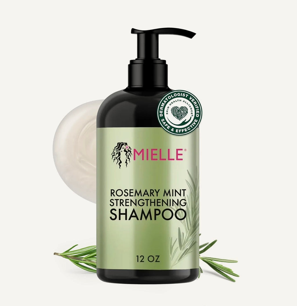 Mielle Organics Rosemary Mint Biotin Shampoo for Hair Strengthening
