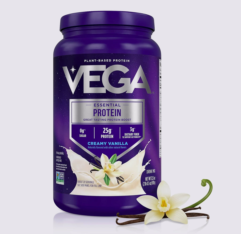 Vega Essential Protein Powder 25g Plant Based Vanilla