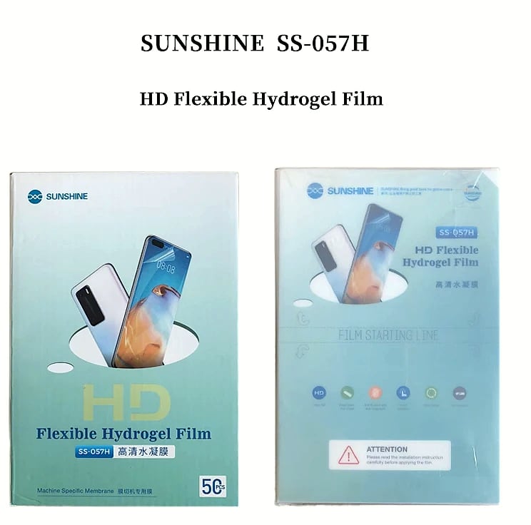 Sunshine SS-057 Hydrogel Screen Protector Film for Mobile Devices