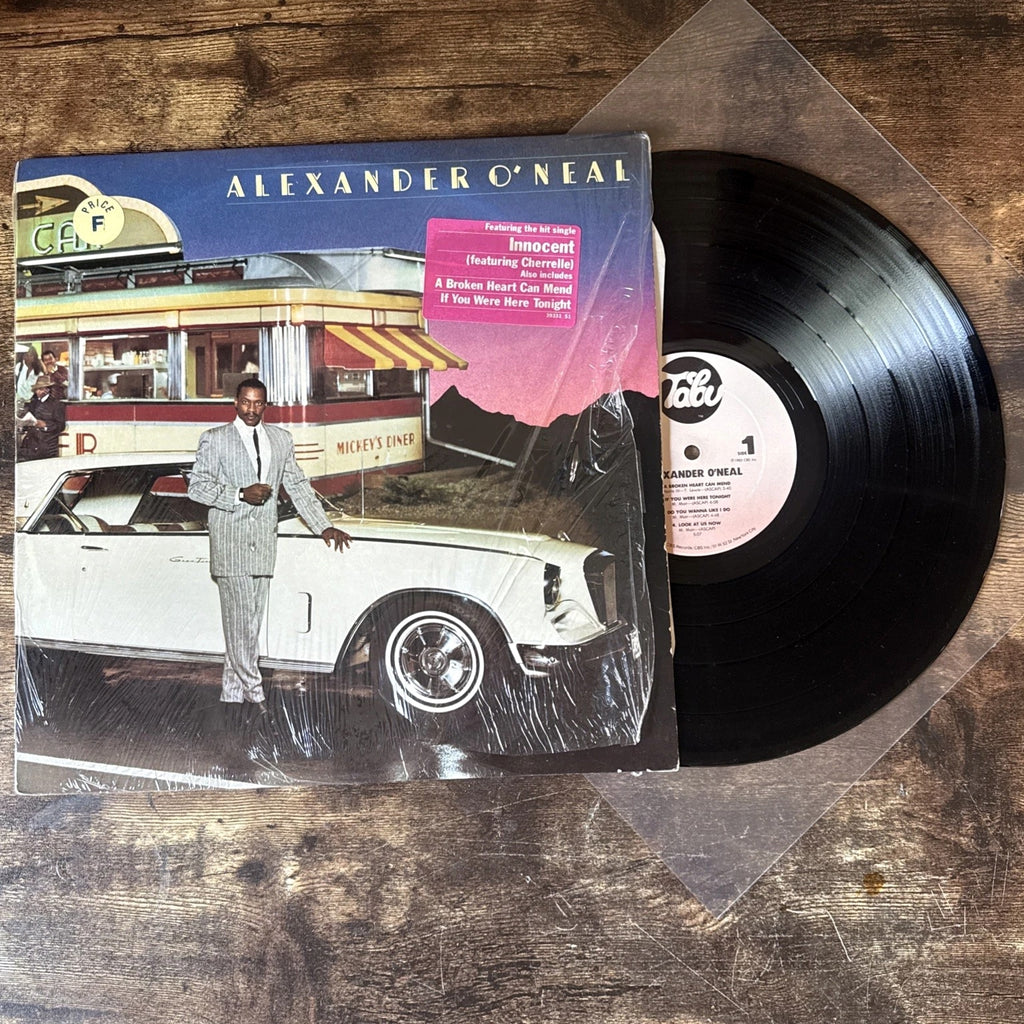 Alexander O'Neal Self-Titled Vinyl 1985 LP RARE 1980s R&B Hype Stick  Shrink VG+