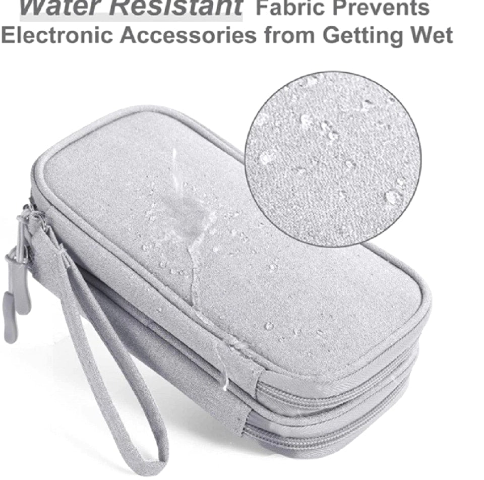 Electronics Organizer Travel Bag Waterproof Cable Gadget Storage Case for Charge