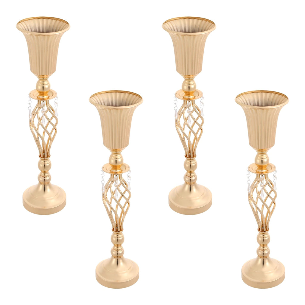 4 Pcs Floral Vases, Floral Decoration Vases, Centerpiece For Table Decoration