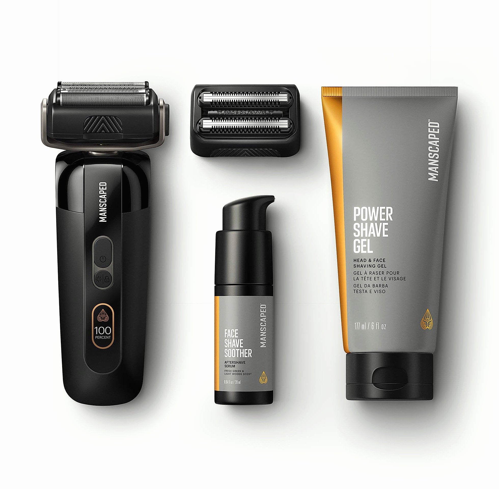 MANSCAPED The Chairman PRO Electric Face Shaver Kit