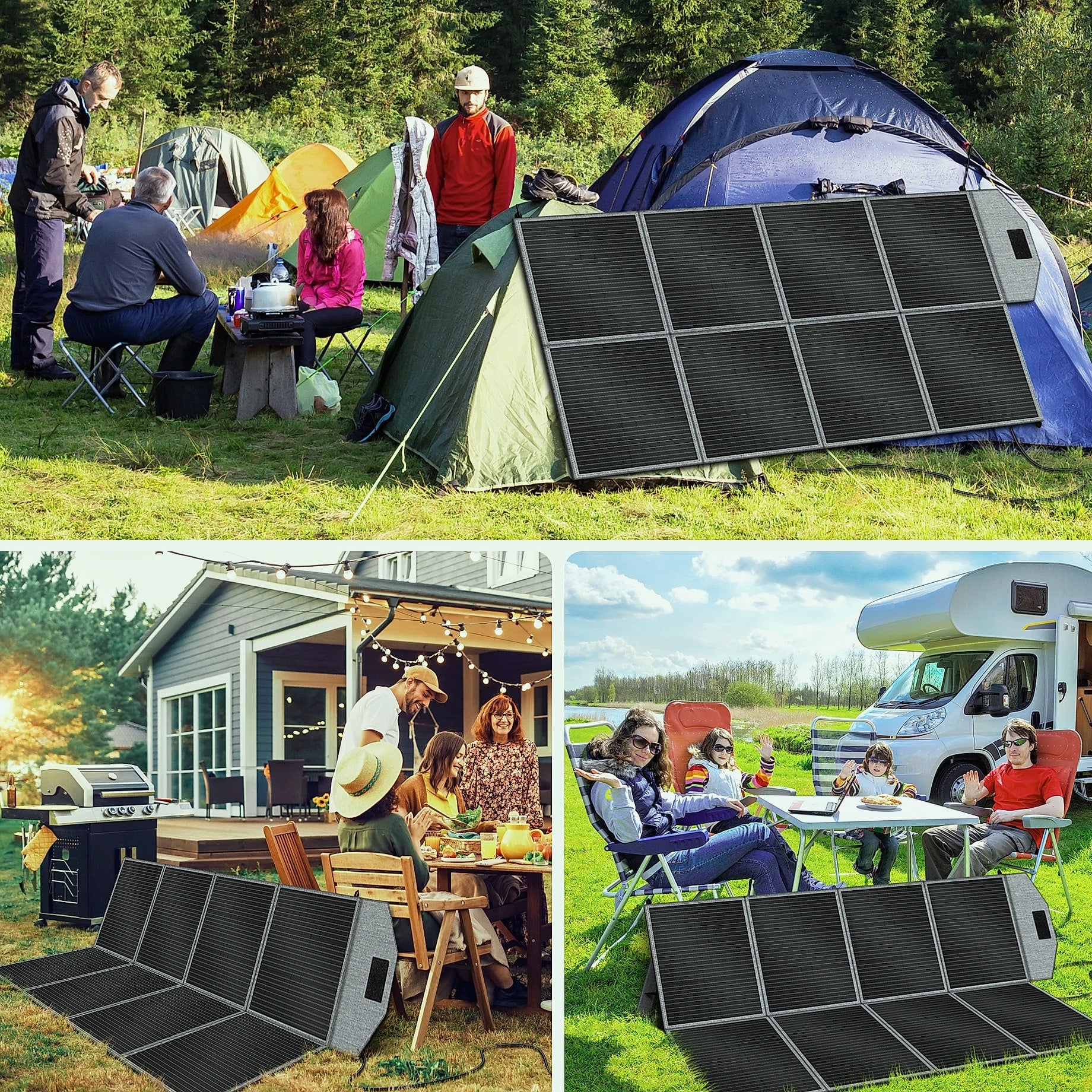 CTOLITY SP400 400W Portable Solar Panel Charger