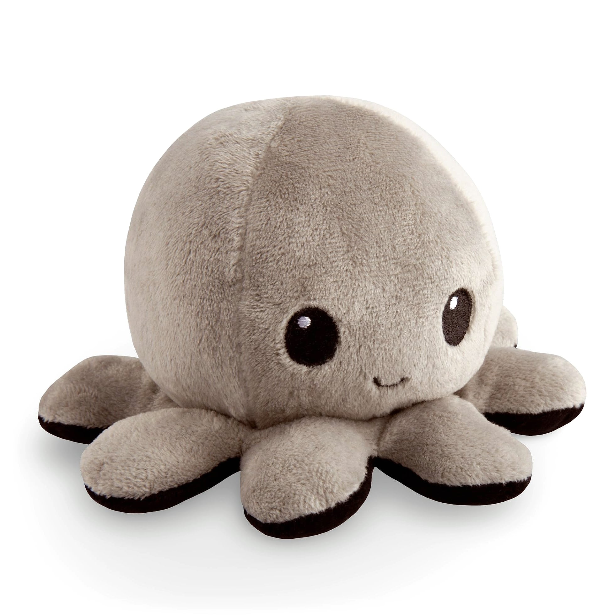 TeeTurtle Reversible Octopus Plushie 4-Inch Pink Aqua Flip Toy