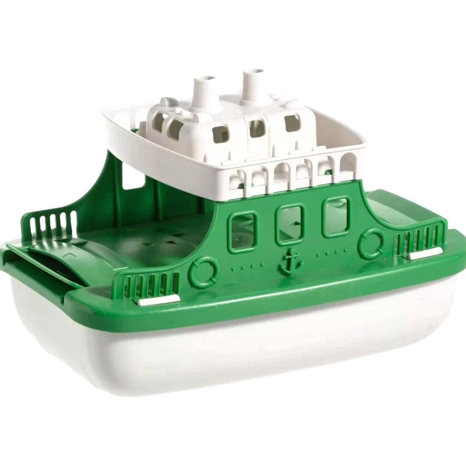 Boat Bath Toy Set for Toddlers, Carry Ship & 4 Mini Cars – Fun Water Toys