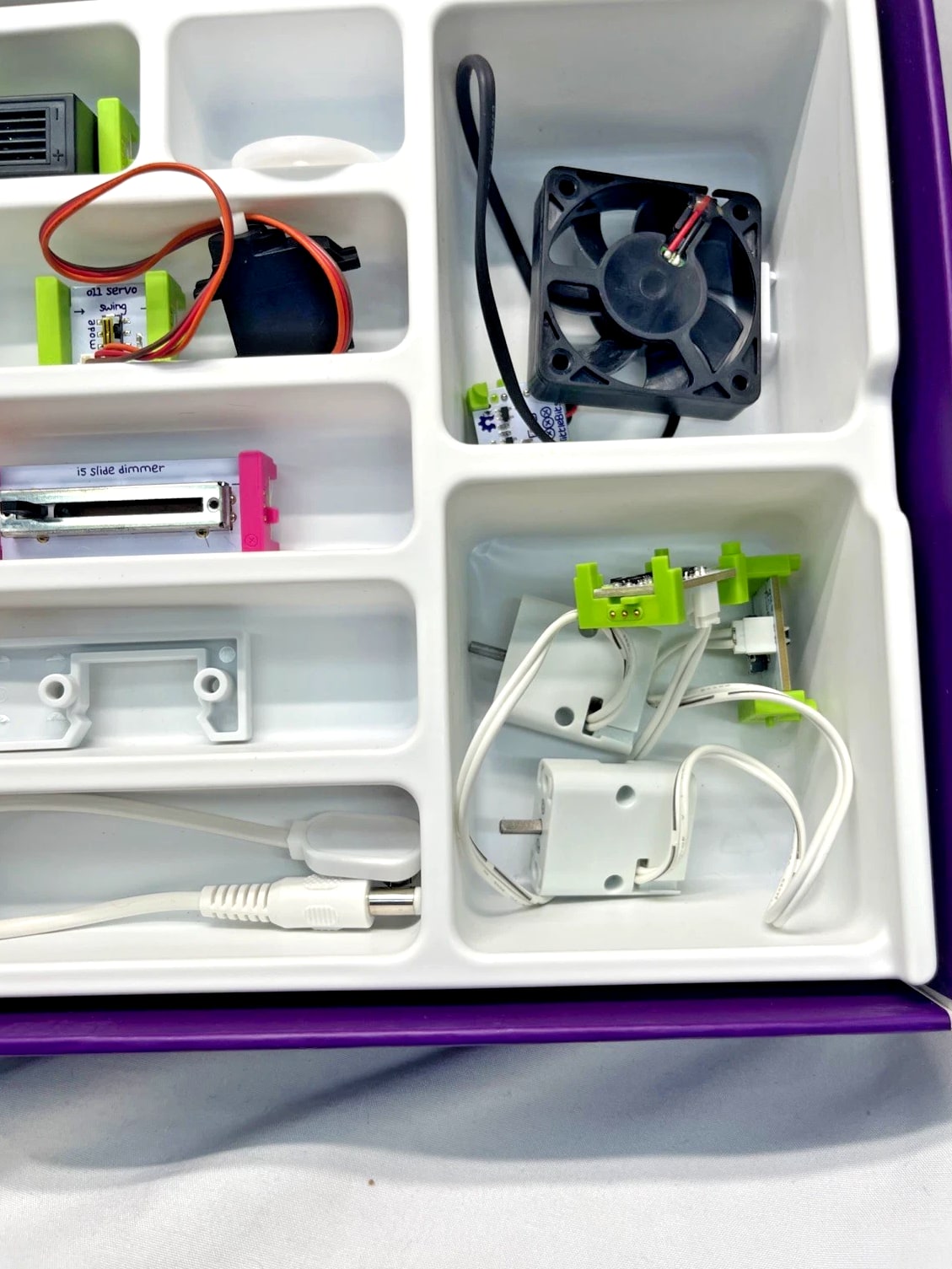 Little Bits Gizmos & Gadgets Kit, STEM - Electronic Bitbot Makers Toy Parts