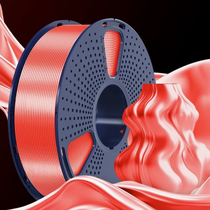 SUNLU 1.75mm PLA+ SILK Filament Neatly Wound vacuum packing Shiny Filaments